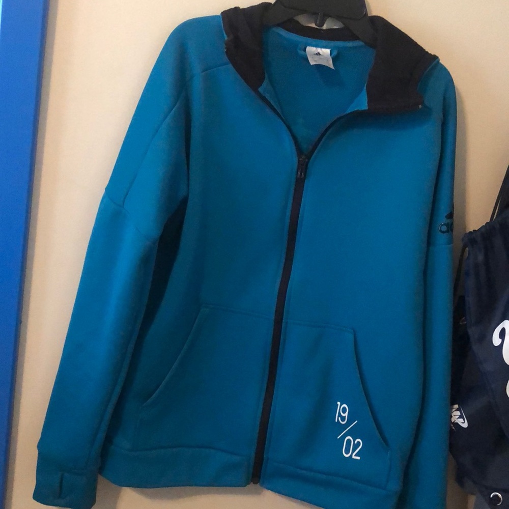 Adidas FC zip hoodie youth L
